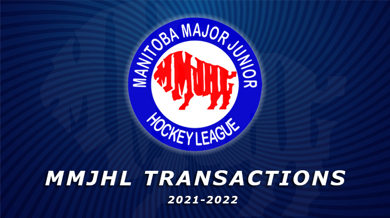 MMJHL Transactions 2021-2022