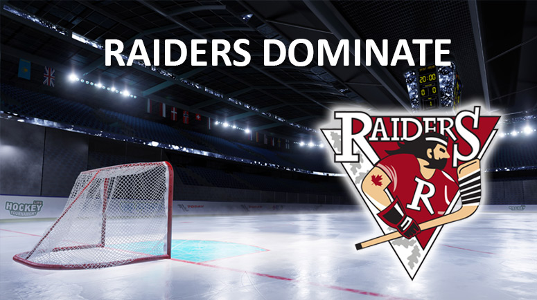 Raiders Score Early and Often to Secure Big Win Over Twisters