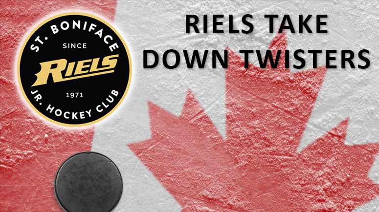 Riels Blow Away Twisters in Dominant 7-1 Victory